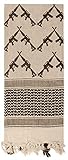 Rothco Crossed Rifles Shemagh Tactical Scarf, TAN Size