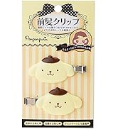サンリオ(SANRIO) ポムポムプリン 前髪クリップ 約6×1×3.5cm ABS樹脂 N-1506-032441 右向きと左向きのセット