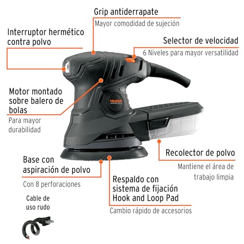 Lijadora circular Truper 6 lijadora circular truper marca TRUPER (2)
