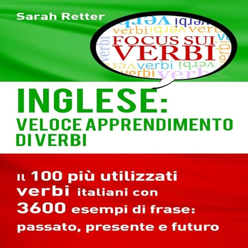 Inglese: Veloce Apprendimento di Verbi [English: Fast Verb Learning] Audiolivro Por Sarah Ritter capa