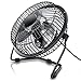 CSL - USB Ventilator 17cm - Tischventilator Fan - Gehäuse Rotorblätter aus Metall - für PC Computer Laptop Notebook - in schwarz