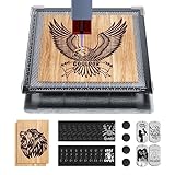 Honeycomb Laser Bed 19.68'x 19.68'x 0.87' for xTool D1/ D1 Pro Laser Engraver with 26pcs Laser Materials and Aluminum Panel for CO2 Laser Cutter, Desktop-Protect, Heat Dissipation and Smooth Edge Cut