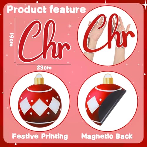KAHEIGN 31Pcs Christmas Garage Door Magnets - Image 2