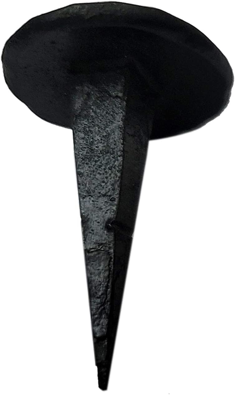 Adonai Hardware 30mm Baca Black Antique Iron Hand Forged Stud (Supplied as Ten Pieces) 1