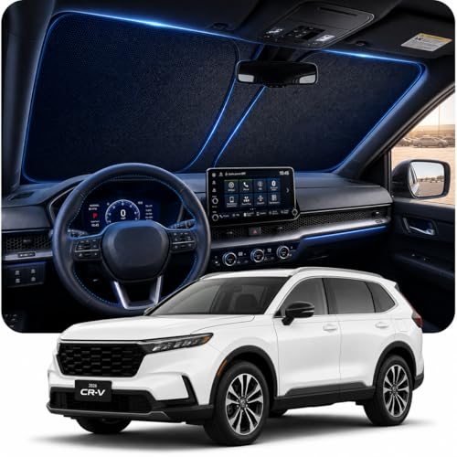 [2026 Upgraded] DooGooCoo Windshield Sun Shade for Honda CRV 2023-2025 2026 [Cooling…