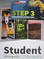 STEMscopes Student Kindergarten STEMscopedia California CA-NGSS 3D 1641688734 Book Cover