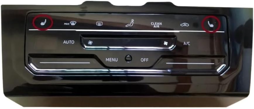 LCD Touch Screen Automatic Air Conditioning Panel Heated And Ventilated Front Seats Automatic AC Compatible With VW 2017-2020(With Seat heating)