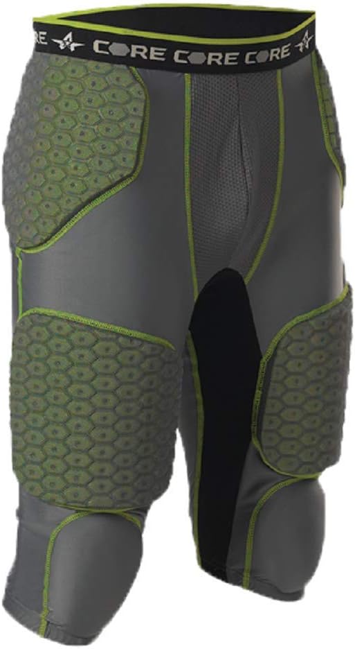 Alleson Athletic Alleson Athletic Adult Vortex Integrated 7 Padded Football Girdle(Style 7SIPG2)