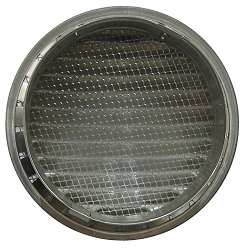 Round Aluminium Ventilation Grille with Insect Net - Image 3