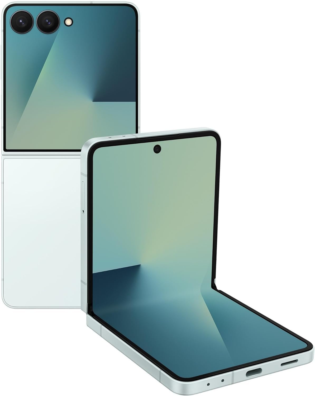 Galaxy Z Flip 7　512gb Samsung Galaxy Z Flip7, 512 Go, Mint - Smartphone AI, 50 MP, écran