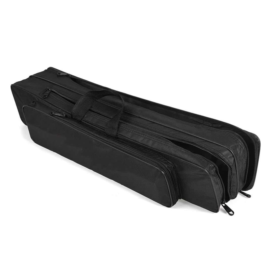 Suwequest Borsa portatile per canna da pesca, 70 cm/80 cm, custodia per attrezzi da pesca, organizer per attrezzi da pesca
