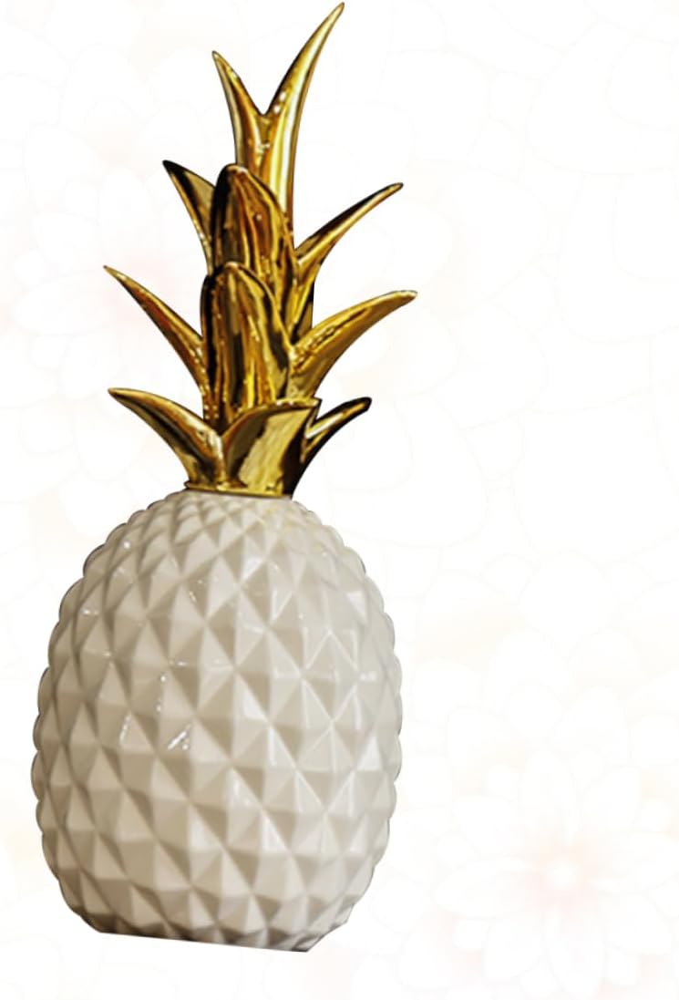 Ciieeo Pineapple Ornament Fruit Decorations Simulation Desktop Decoration Home Decor Table Ornament