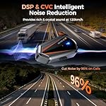 GEARELEC-Motorcycle-Bluetooth-Headset-V53BTMaximum-Volume-Speaker3-EQ-HiFi-Stereo-Motorcycle-Helmet-Bluetooth-with-CVCDSP-Noise-ReductionMotorcycle-Accessories-with-SoftHard-Mic850mAh-Silver