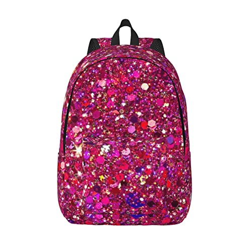 Grand sac à dos ordinateur pour ado avec paillettes stylées taille S