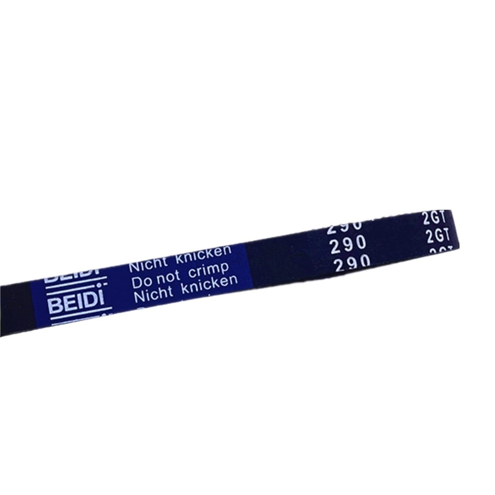 Courroie 2MGT 190mm largeur 6mm pour stopper le glissement mécanique