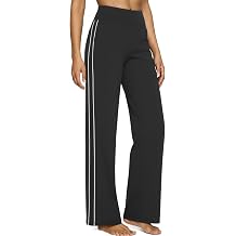 Aoysky Womens High Waist Wide Leg Yoga Pants