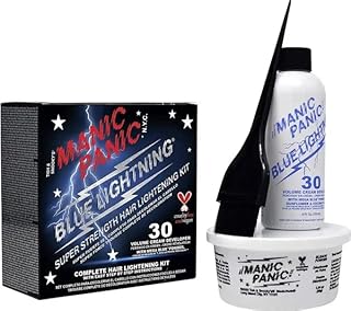 MANIC PANIC Blue Lightning Bleach Kit 30 Vol New
