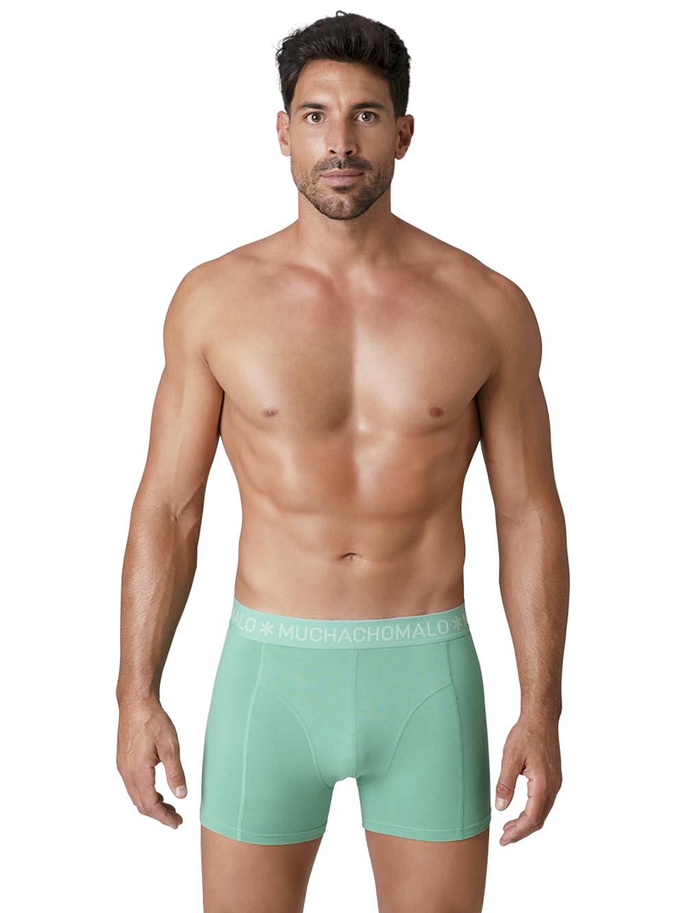 Muchachomalo Calzoncillos para Hombre, Ropa Interior Estampada de Algodón para Hombre, Pack de 6 Unidades, Boxers Estampados de Corte Clásico, con Cintura Elástica