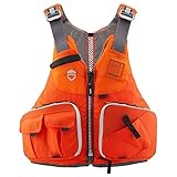 NRS Raku Fishing Lifejacket (PFD)-Orange-XL/XXL