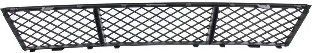 For BMW 528i / 535i / 550i Front Bumper Grille 2011 2012 2013 Center | Textured Black | Sedan | Plastic | BM1036134 | 51117285950