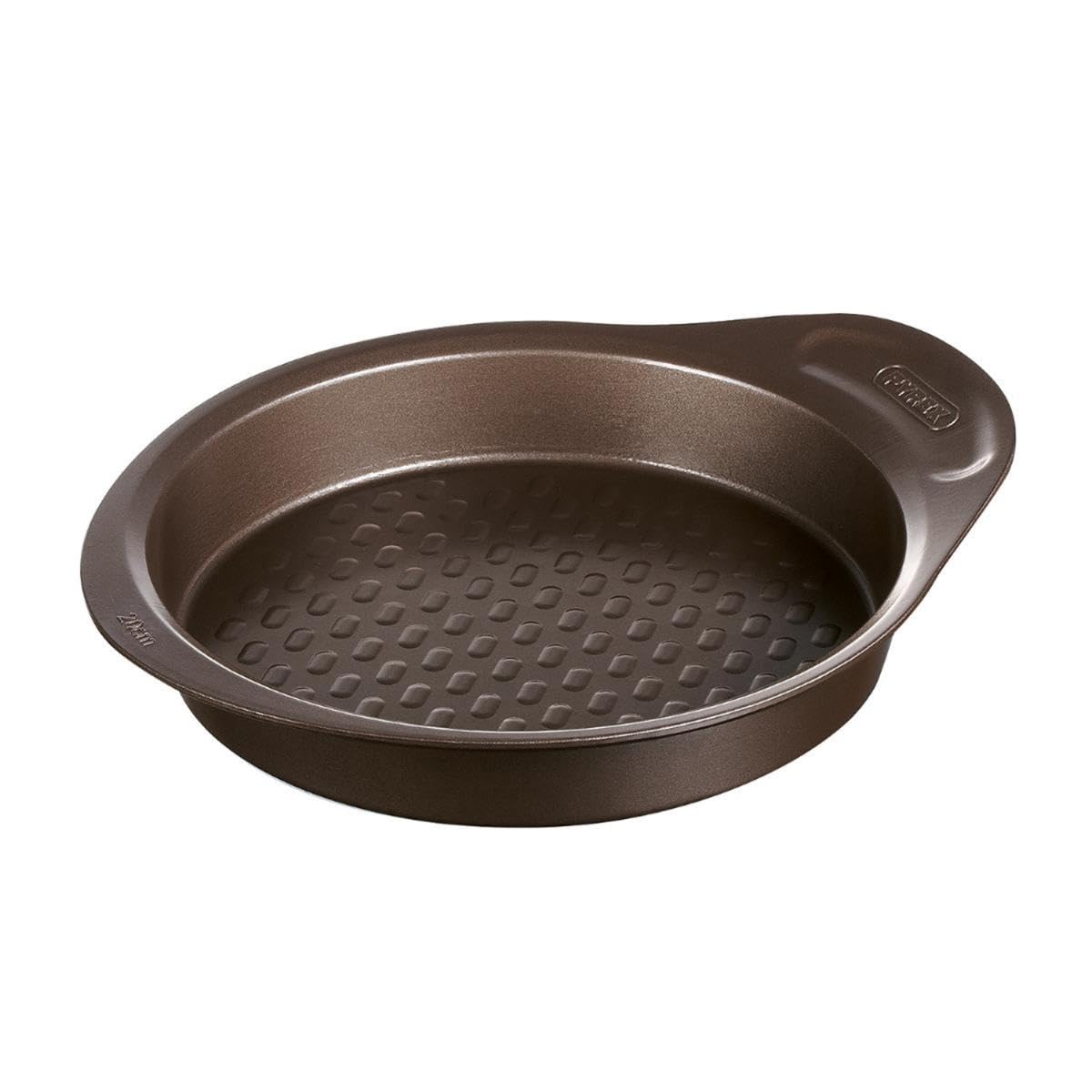 Pyrex asimetriA Metal Easy-grip Cake Pan, 26cm, Brown