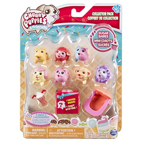 Chubby Puppies & Friends Collector Pack Sugar Babies (10 Pack)
