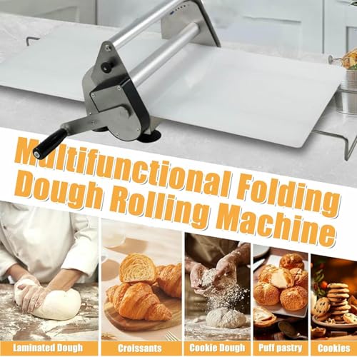 Laminadora de masa compacta con espesor ajustable para croissants perfectos 8
