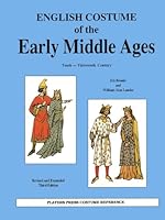 English Costume of the Early Middle Ages 0887349455 Book Cover
