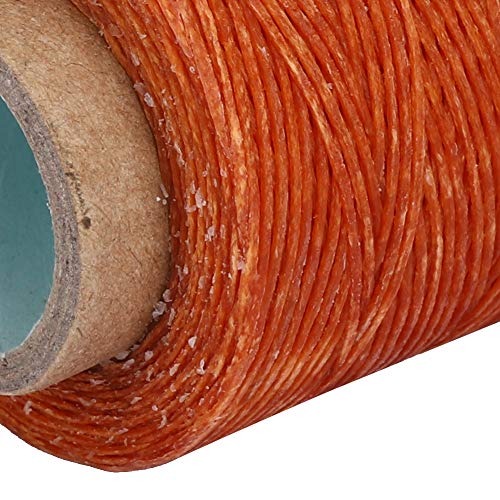 Hilo encerado duradero para coser cueroy manualidades 250m miniatura 2