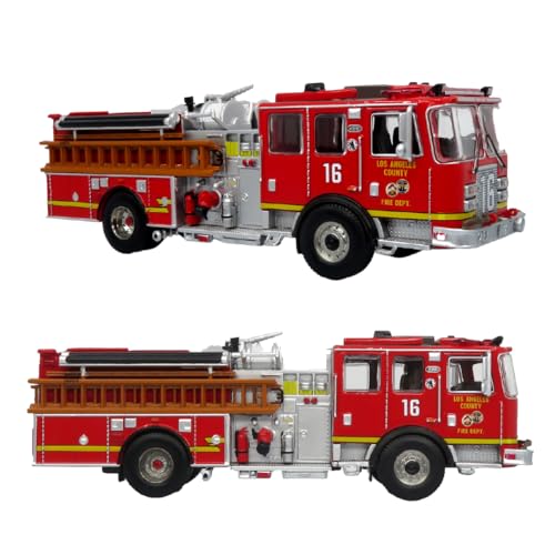 Iconic Replicas KME Predator Fire Engine: LACFD - Engine 16 1:64