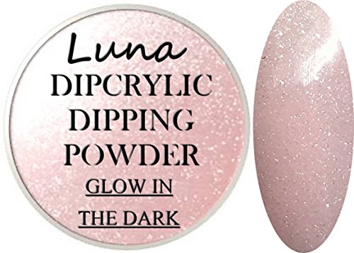 SHEBA NAILS Glow In The Dark Dipcrylic Dip Dipping Powder - 1OZ. - Milky Way