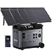 OUKITEL P5000 PRO 5120Wh Notstromaggregat für Haus, 4000W Powerstation mit 2 * 500W Solarpanel, LiFePO4 akku Stromspeicher Notstrom, Solargenerator Stromerzeuger für Camping/Notfälle/Wohnmobil