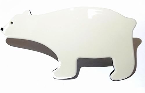 Amazon ルチカ Luccica しろくま バレッタ 髪飾り アニマル 動物 アクセサリー ジュエリー かわいい おしゃれ 個性的 おもしろ レディース シンプル 白熊 バレッタ クリップ 通販