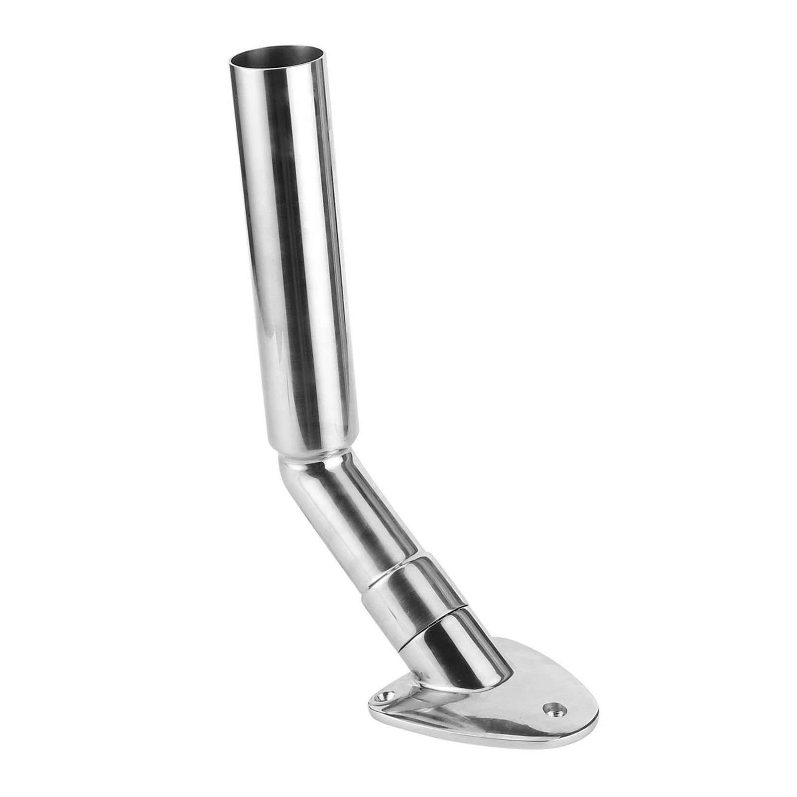 Soporte para caña de pescar de acero inoxidable para barco, altura ajustable, diseño de patas divididas, soporte para caña de pescar