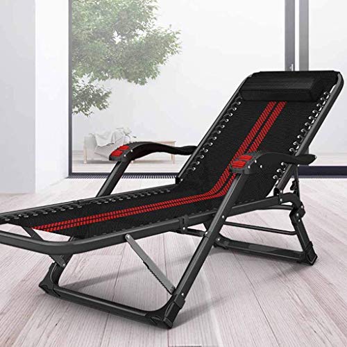 Chaise Longue Pliante Zéro Gravité | Fauteuil de Jardin Relax Chic