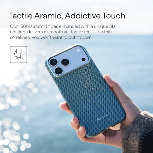 Image of pitaka for iPhone 17 Pro Max Case 6.9 inch, Caseless Feeling, Glints of Gold