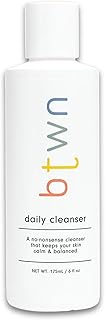 BTWN Limpiador facial diario, lavado facial s...