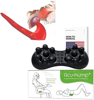 ACU-Hump Butt Massage Tool & Hip Lever Hip Flexor Iliacus Psoas Bundle