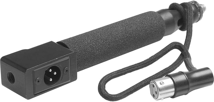 K-Tek 6in Foam Lined Wired Hand Grip with Cloth Cabling