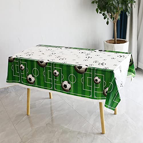 Toalha de Futebol - de mesa com tema de futebol - Suprimentos de festa de aniversário esportivo para