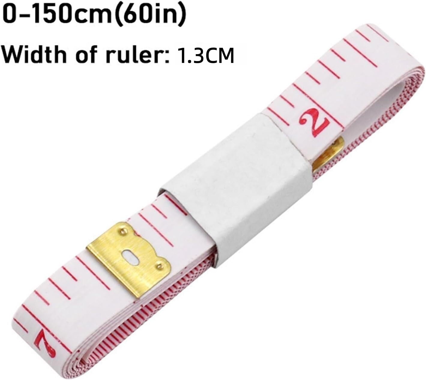 Cinta métrica flexible para medir el cuerpo, Cinta Métrica Suave 1,5 Metros 60 Pulgadas Blanca 2 Piezas