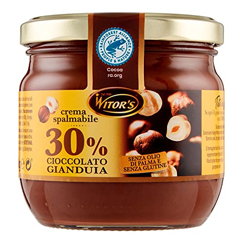 Crema spalmabile la nocciola senza glutine senza