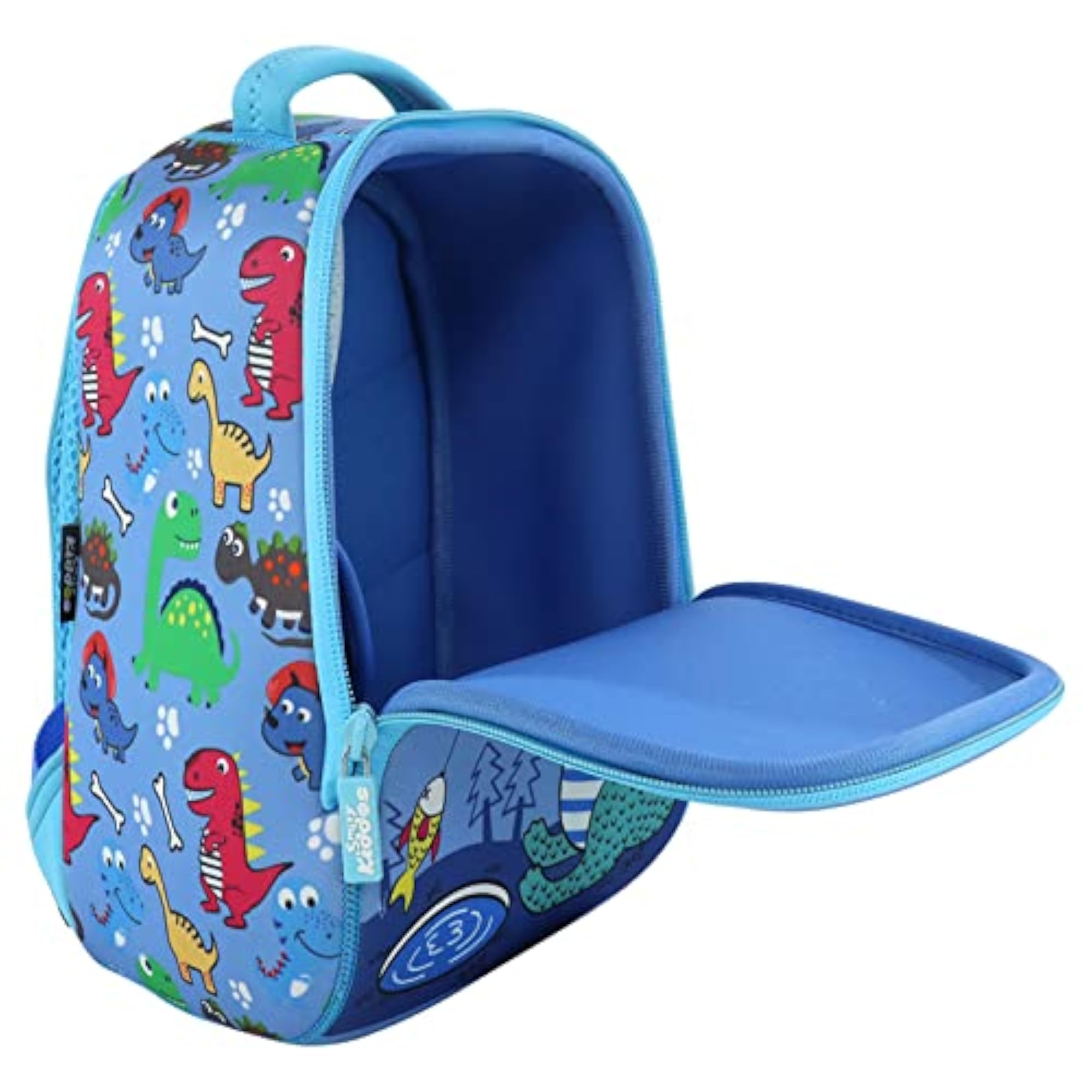 Preschool Backpack Dino Theme, Lightweight School Bag for Kids