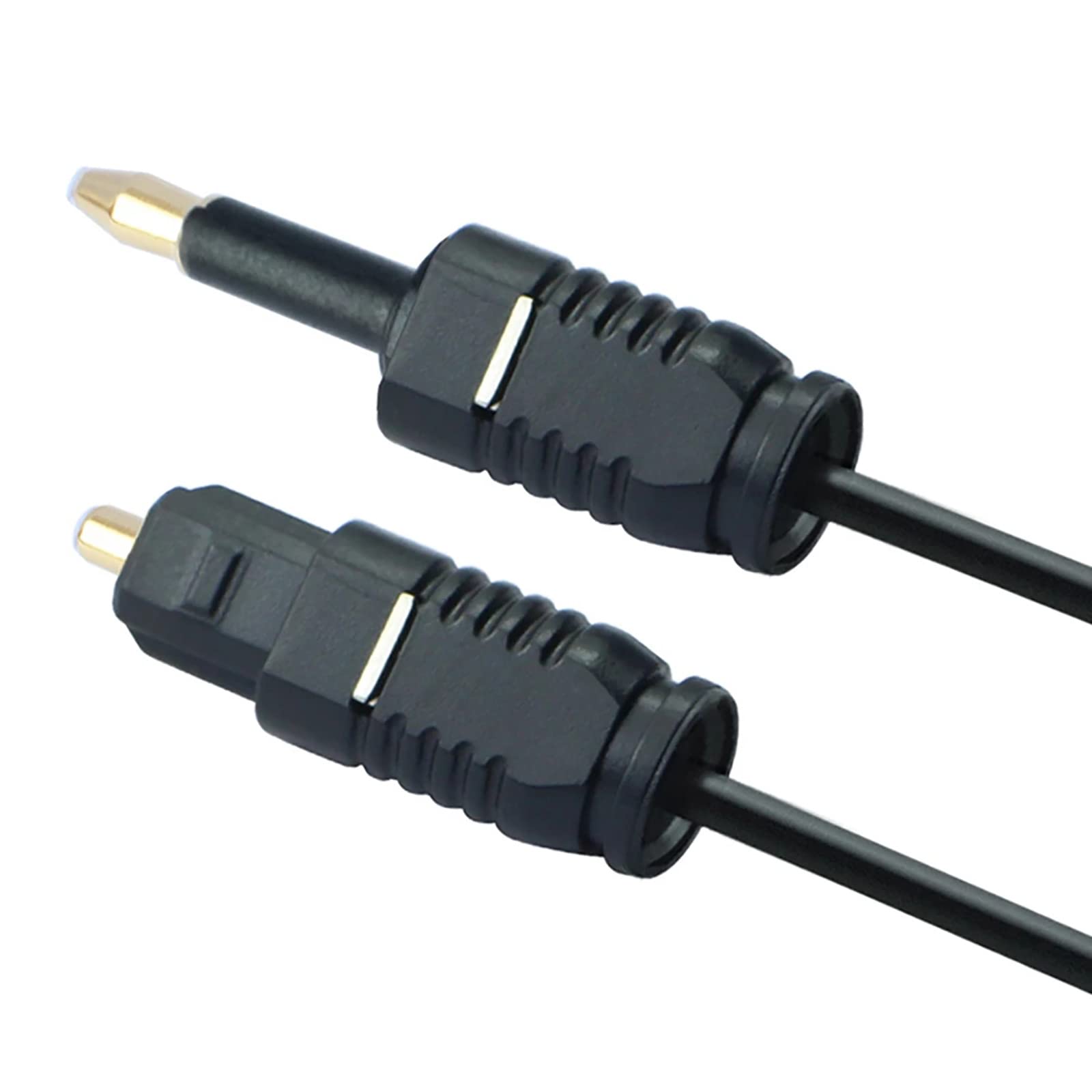 Cavo 3,5 mm Spina digitale ottica SPDIF linee in fibra ottica a bocca rotonda Connettore TOSLINK Cavo Spdif