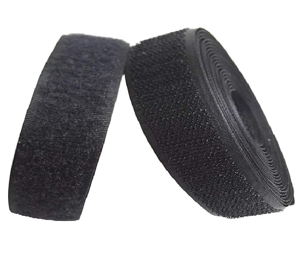 SSKR 4 Inch Width Hook and Loop Fastener Non Adhesive Tape 5 Metres (Black) for Home School Office Use, Stationery, Household Purposes. (B0DCNRZBTG) Amazon Price History, Amazon Price Tracker