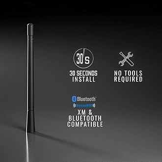 VOFONO Short Antenna Compatible with 2019 2020 2022 2023 2024 2025 Ford Bronco, Antenna Replacement Upgrade Car Radio Reception Bronco Accessories