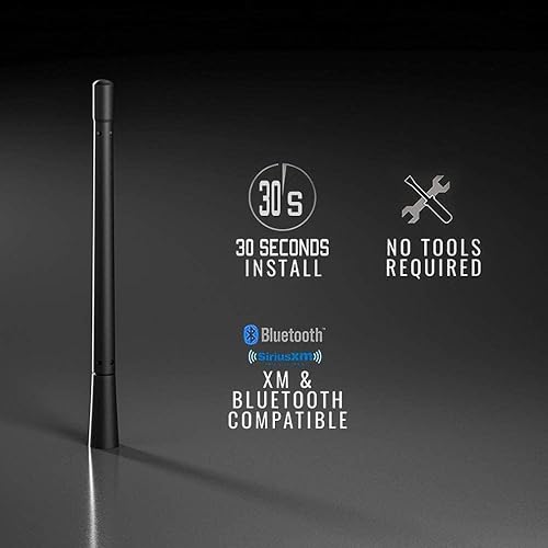 Vista 18 de VOFONO Antena para Toyota Rav4 Prius Corolla Sienna 4Runner Sequoia Camry Avalon Venza Matrix Solara Yaris Mazda Highlander Tundra Tacoma FJ Cruiser