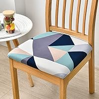 Highdi Fundas de Asiento de Silla 1/2/4/6 Piezas, PU Cuero Impermeable Fundas Cojín del Asiento Elásticas, Fundas Cojín Sillas de Comedor Extraíbles y Lavables para Cocina Oficina (Azul,2 Piezas Highdi Fundas de Asiento de Silla 1/2/4/6 Piezas, PU Cuero Impermeable Fundas Cojín del Asiento Elásticas, Fundas Cojín Sillas de Comedor Extraíbles y Lavables para Cocina Oficina (Azul,2 Piezas