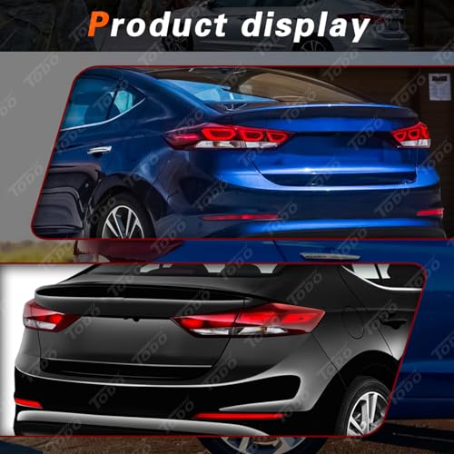 TODO Elantra Tail Lights Compatible with 2017-2018 Hyundai Elantra Taillight Rear Lamp Replace 92401F3000 HY2804140 92402F2020 HY2805142 (Driver Left & Passenger Right Side) by TODO - Used condition - Image 5