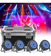 200W COB Par Luci Di Scena Luci Da Palco Bianco Freddo/Caldo Effetti Illuminazione Luci Da Teatro DMX8CH Lucis Del Palcoscenico Con Pannello Oscurante Per Festa,Spettacoli,Teatro, Matrimonio - Foto 2